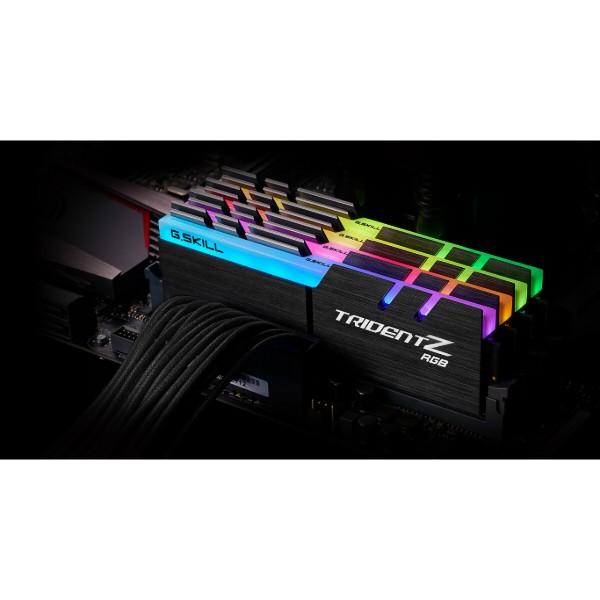 Фото - Пам'ять DDR G.Skill DDR4 2x16GB/3200 Trident Z RGB (F4-3200C16D-32GTZR)