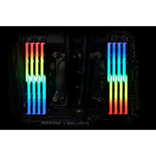 Фото - Пам'ять DDR G.Skill DDR4 2x16GB/3200 Trident Z RGB (F4-3200C16D-32GTZR)