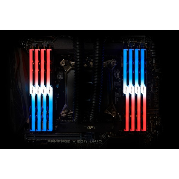 Фото - Пам'ять DDR G.Skill DDR4 2x16GB/3200 Trident Z RGB (F4-3200C16D-32GTZR)