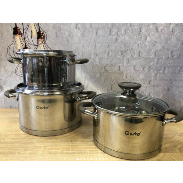 Фото - Каструля Gusto GT-1103-16 Level 16 см 1.9 л