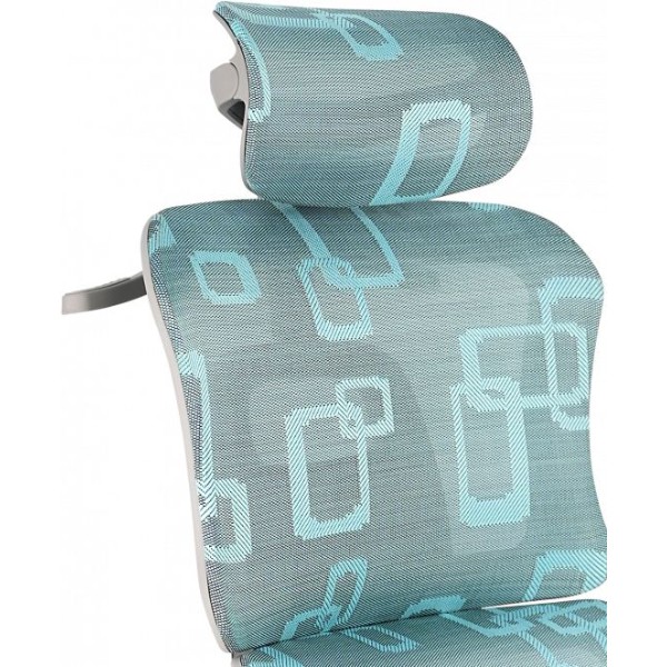 Фото - Кресло офисное GT Racer B-528 Gray/Blue