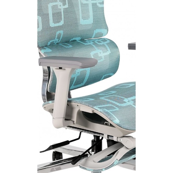 Фото - Кресло офисное GT Racer B-528 Gray/Blue