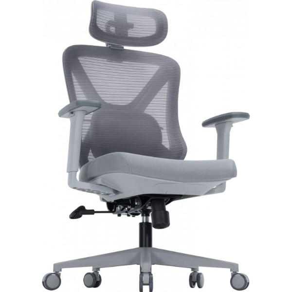 Фото - Крісло офісне GT Racer B-5759 Gray/Gray