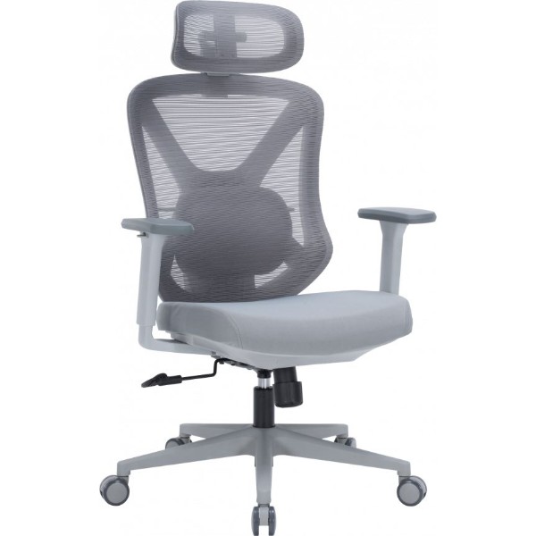 Фото - Крісло офісне GT Racer B-5759 Gray/Gray