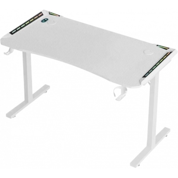 Фото - Стіл комп'ютерний GT Racer T-1452 (140x60x73) White