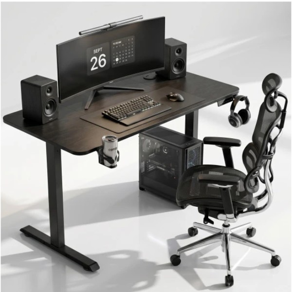 Фото - Стол компьютерный GT Racer TY-1451 (140x60x71-116) Black