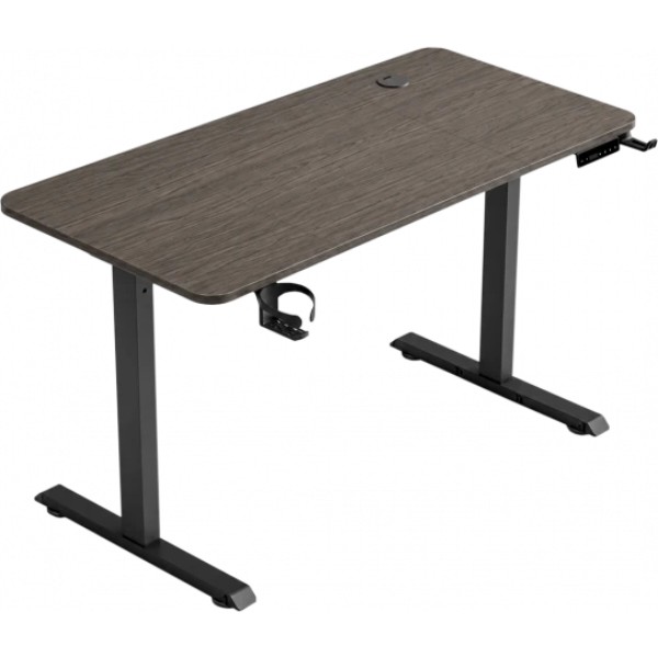 Фото - Стіл комп'ютерний GT Racer TY-1451 (140x60x71-116) Dark Gray