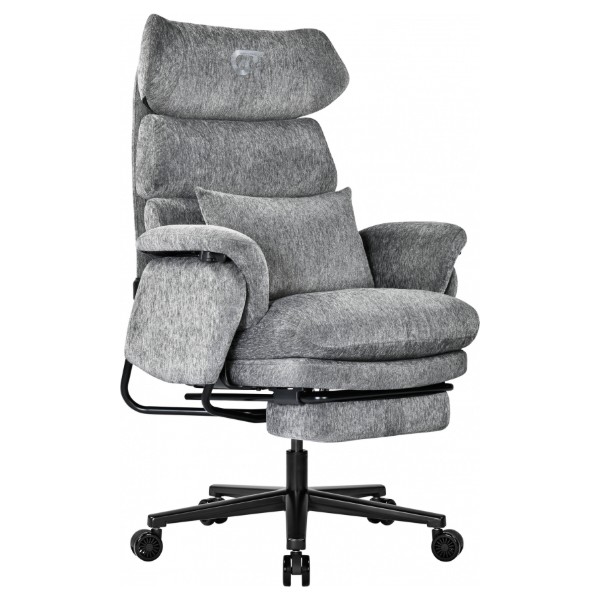 Фото - Крісло для геймерів GT Racer X-7485 Fabric Gray XL