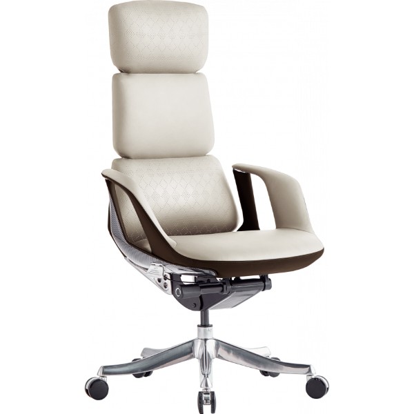 Фото - Кресло офисное GT Racer X-821 Spider Beige/Brown