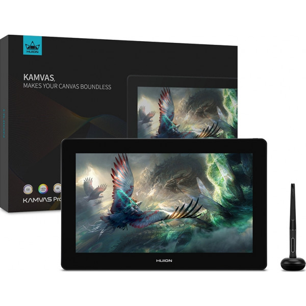 Фото - Графічний планшет Huion Kamvas Pro 16 Plus 4K (GT1562)+перчатка