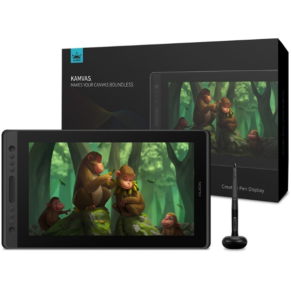 Фото - Графический планшет Huion Kamvas Pro 16 (GT156)+перчатка