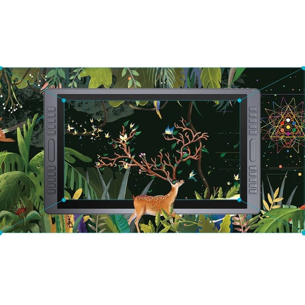 Фото - Графический планшет Huion Kamvas GT-221Pro+перчатка