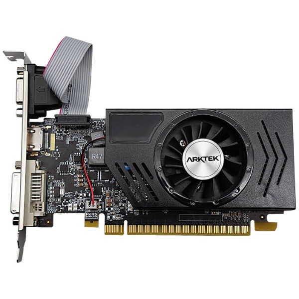 Фото - Видеокарта Arktek GT730 4GB GDDR5 64BIT HDMI, DVI, VGA PCI-E LOW PROFILE (AKN730D5S4GL1)