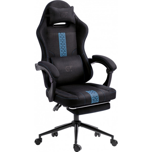 Фото - Крісло для геймерів GT Racer X-2331 Fabric Black/Blue