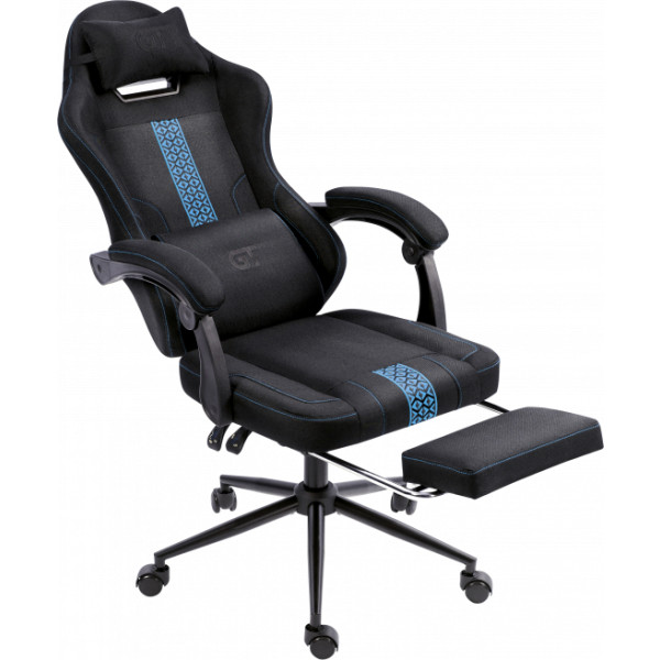 Фото - Крісло для геймерів GT Racer X-2331 Fabric Black/Blue