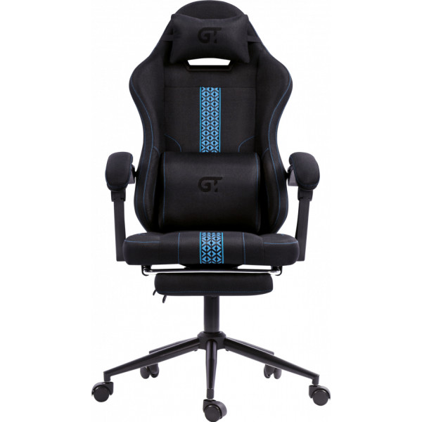 Фото - Крісло для геймерів GT Racer X-2331 Fabric Black/Blue