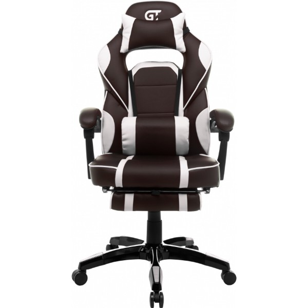 Фото - Кресло для геймеров GT Racer X-2749-1 Dark Brown/White