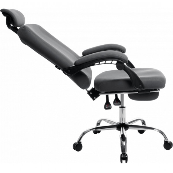 Фото - Крісло офісне GT Racer X-8003 Fabric Gray