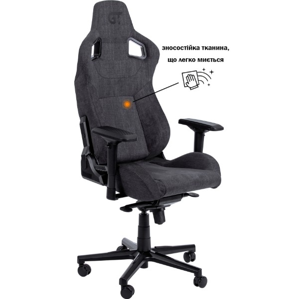 Фото - Кресло для геймеров GT Racer X-8005 Dark Gray