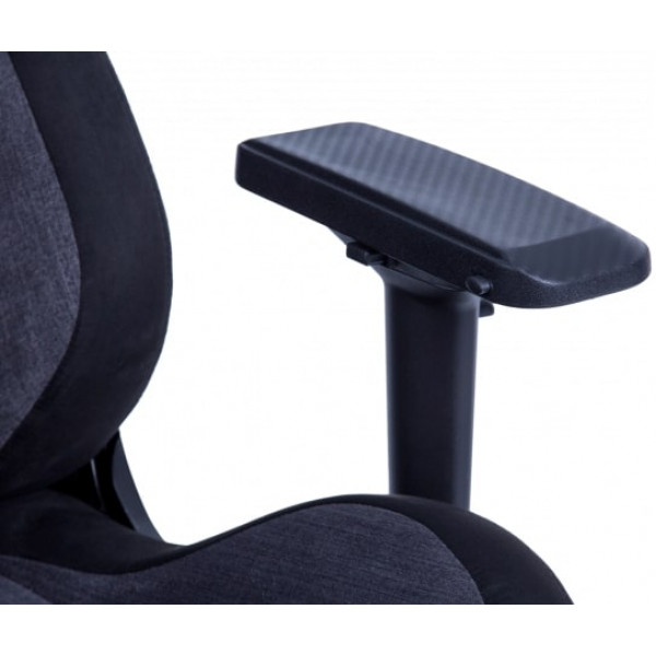 Фото - Крісло для геймерів GT Racer X-8005 Dark Gray/Black Suede