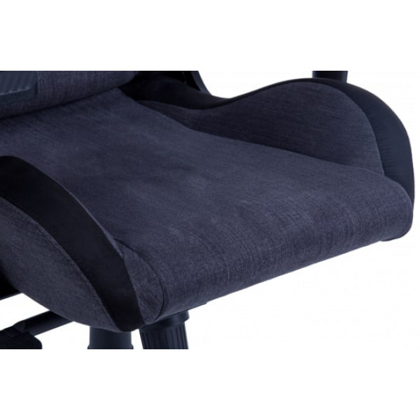 Фото - Крісло для геймерів GT Racer X-8005 Dark Gray/Black Suede