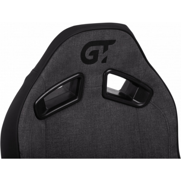 Фото - Крісло для геймерів GT Racer X-8009 Fabric Dark Grey/Black XL