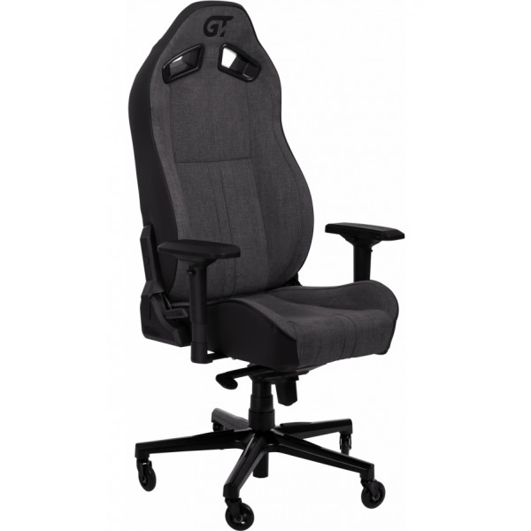 Фото - Крісло для геймерів GT Racer X-8009 Fabric Dark Grey/Black XL