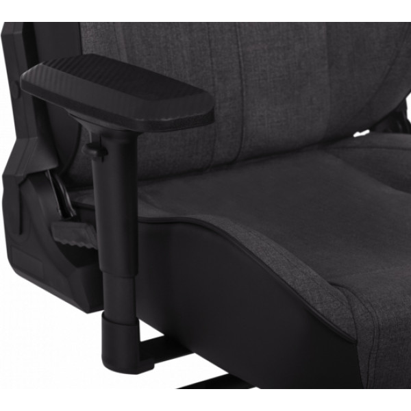 Фото - Крісло для геймерів GT Racer X-8009 Fabric Dark Grey/Black XL