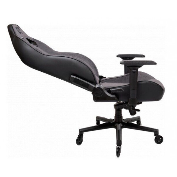 Фото - Крісло для геймерів GT Racer X-8009 Fabric Light Grey/Black