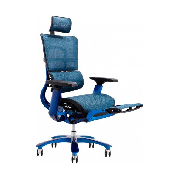 Фото - Кресло офисное GT Racer X-815L Black/Blue (W-85)