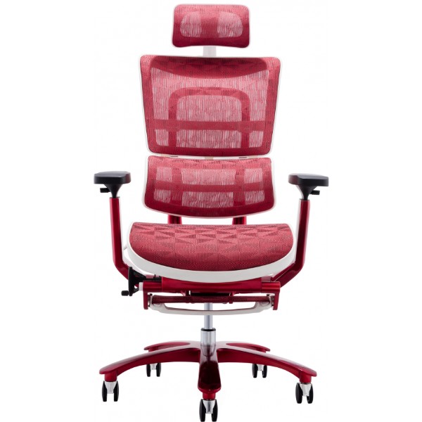 Фото - Кресло офисное GT Racer X-815L White/Red (W-52)