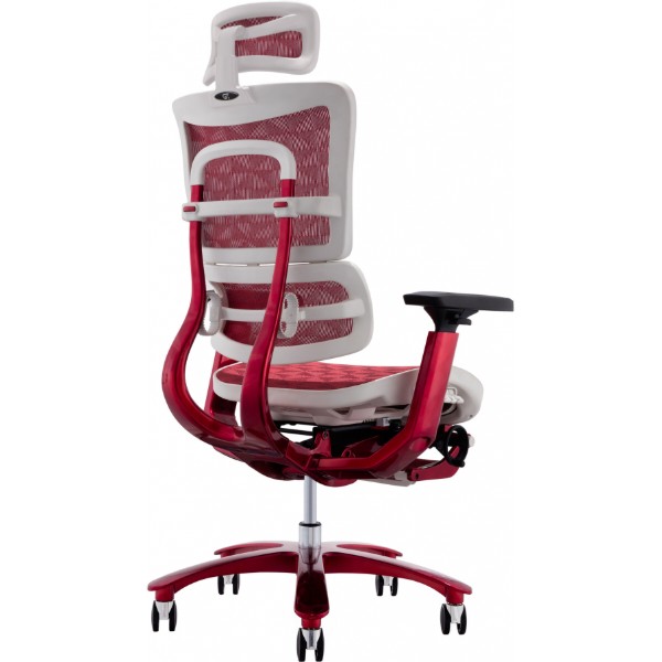 Фото - Кресло офисное GT Racer X-815L White/Red (W-52)
