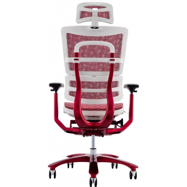Фото - Кресло офисное GT Racer X-815L White/Red (W-52)