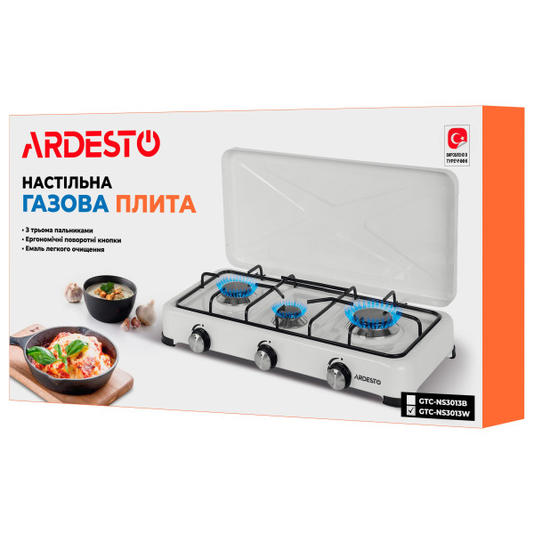 Фото - Плита газовая настольная ARDESTO GTC-NS3013W
