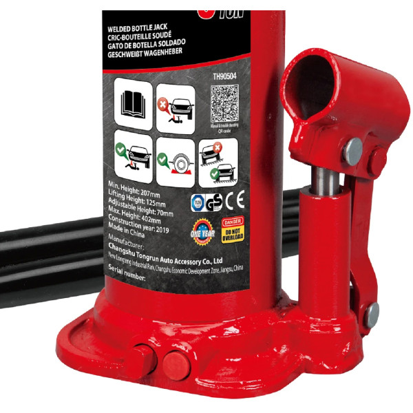 Фото - Домкрат GTM 216-41З мм (Т90504)