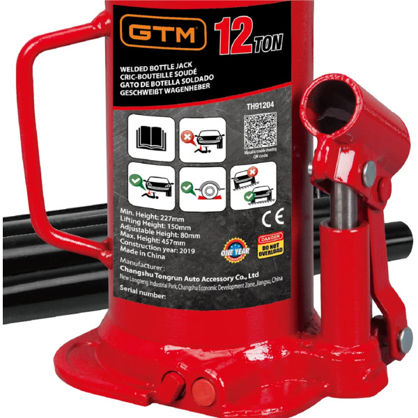 Фото - Домкрат GTM 240-460 мм (gtmTH91204)