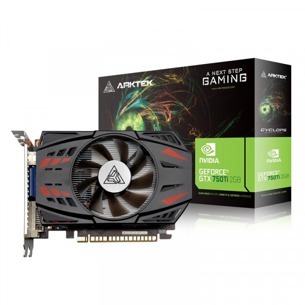 Видеокарта Arktek Nvidia GTX750 Ti 2GB GDDR5 (AKN750TiD5S2GH1
