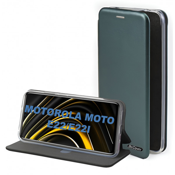 Фото - Чохол для смартфону BeCover Exclusive for Motorola Moto E22/E22i Dark Green (710242)