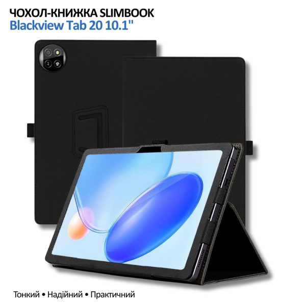 Фото - Чохол для планшета BeCover Slimbook for Blackview Tab 20 10.1" Black (715121)