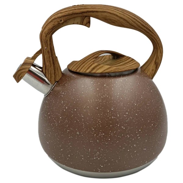 Фото - Чайник металевий Gusto Кориця зі свистком 2.8 л (GT-1420-28)