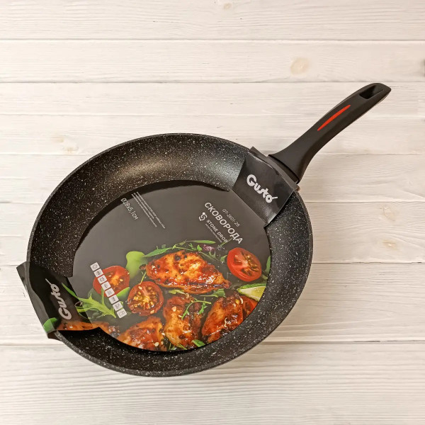 Фото - Сковорода універсальна Gusto STONE DROP 28х5,1 см (GT-2601-28)