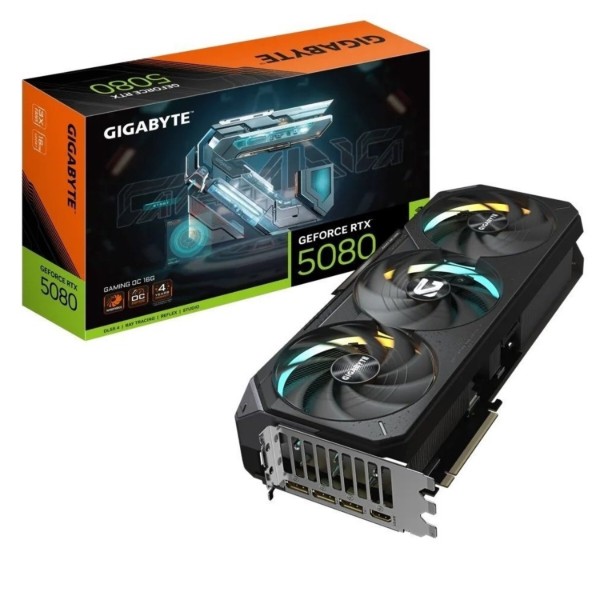 Фото - Відеокарта Gigabyte GF RTX 5080 16GB GDDR7 Gaming (GV-N5080GAMING-16GD)
