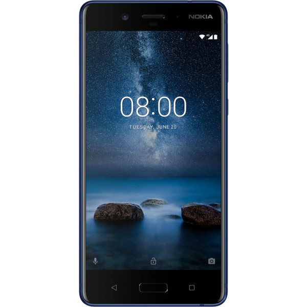 Фото - Смартфон Nokia 8 Dual Sim Tempered Blue