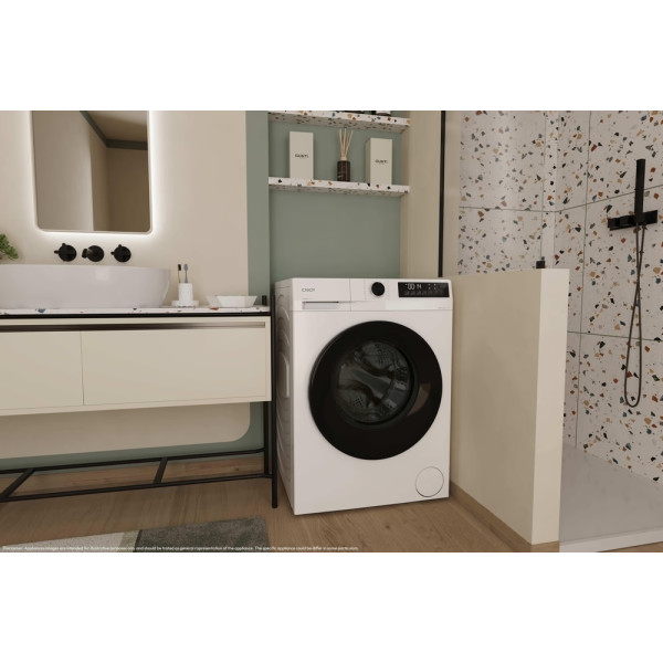 Фото - Прально-сушильна машина Candy GWD496B8-S