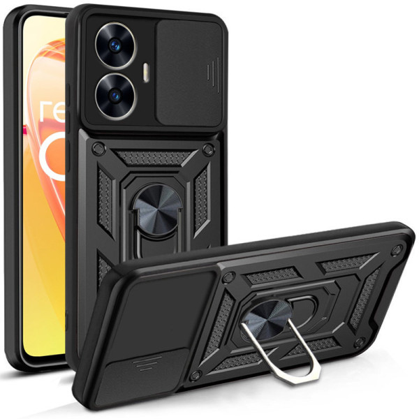 Фото - Чохол для смартфону BeCover Military for Realme C55 Black (709173)
