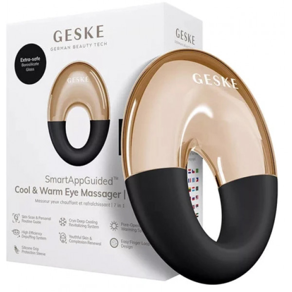 Фото - Масажер для очей GESKE Cool & Warm Eye Massager 7 в 1 сірий (GK000702GY01)