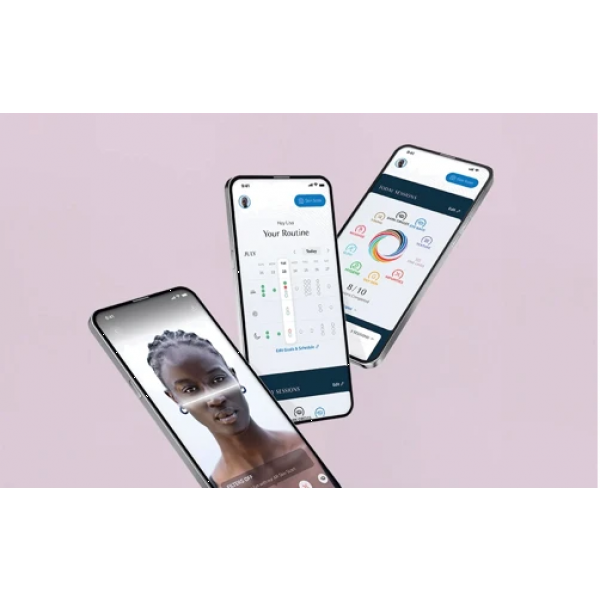 Фото - Масажер для очей GESKE Cool & Warm Eye Massager 7 в 1 сірий (GK000702GY01)