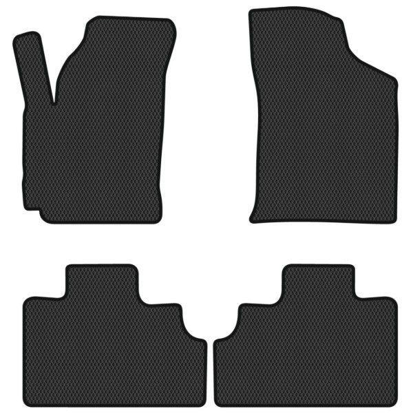 Фото - EVA коврики в салон авто EVAtech для CK Restyling Geely 2008-2016 1 поколение Sedan EU GY51660PVC4RBB