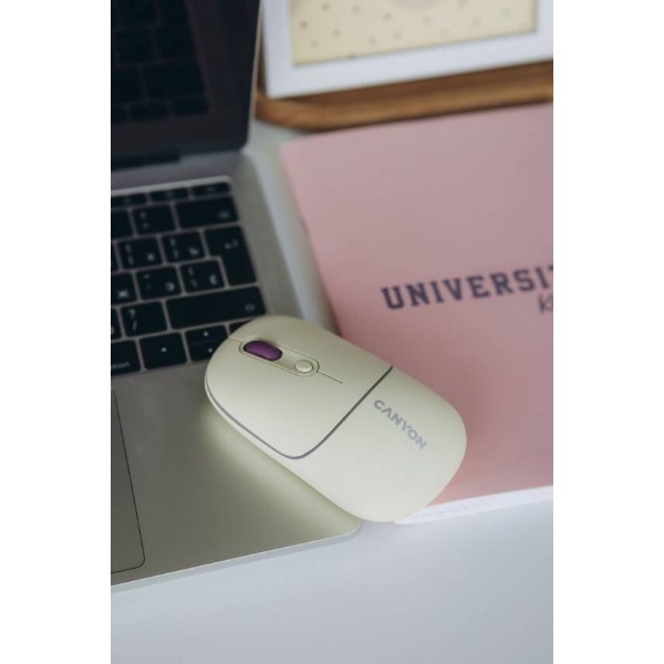 Фото - Миша бездротова Canyon MW-22 Dual Band RGB Wireless Rice (CNS-CMSW22RC)