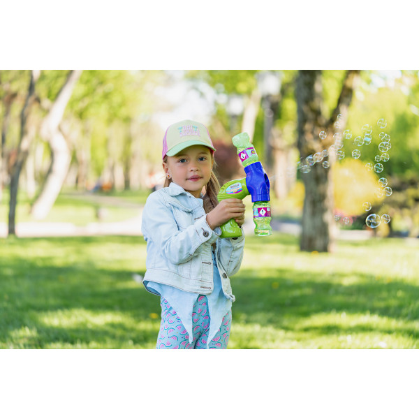 Фото - Генератор мильних бульбашок GazilLion напівавтомат бластер в наборі р-р 118 мл (GZ36598)